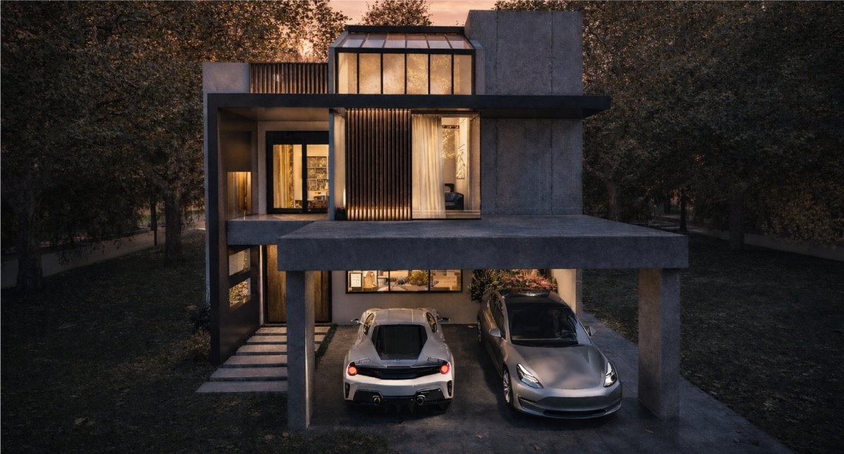 fachada amaterra casa serena tr