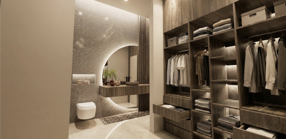 tr interior closet bano